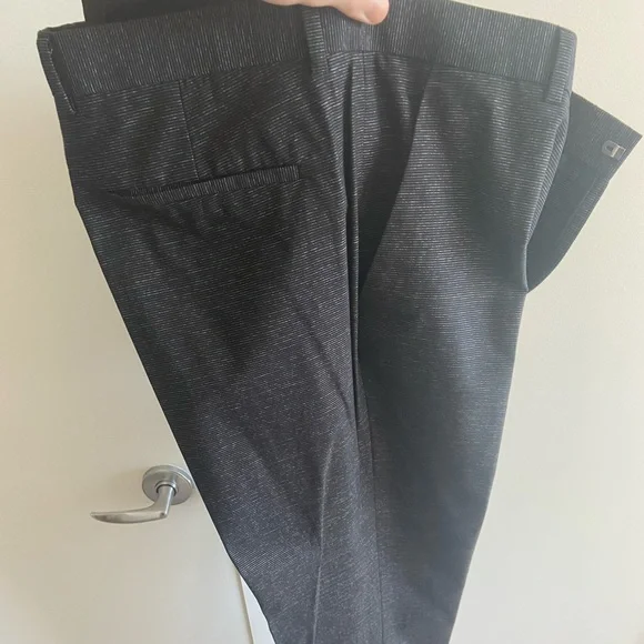 Topman - Black Striped Pants - Picture 3 of 4